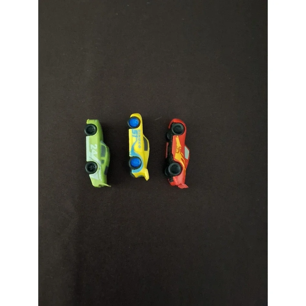 Disney‎ Pixar Cars Mini Plastic Die Cast Toys. Lot Of 6
